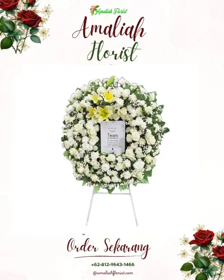 Krans Bunga Duka Cangkoak